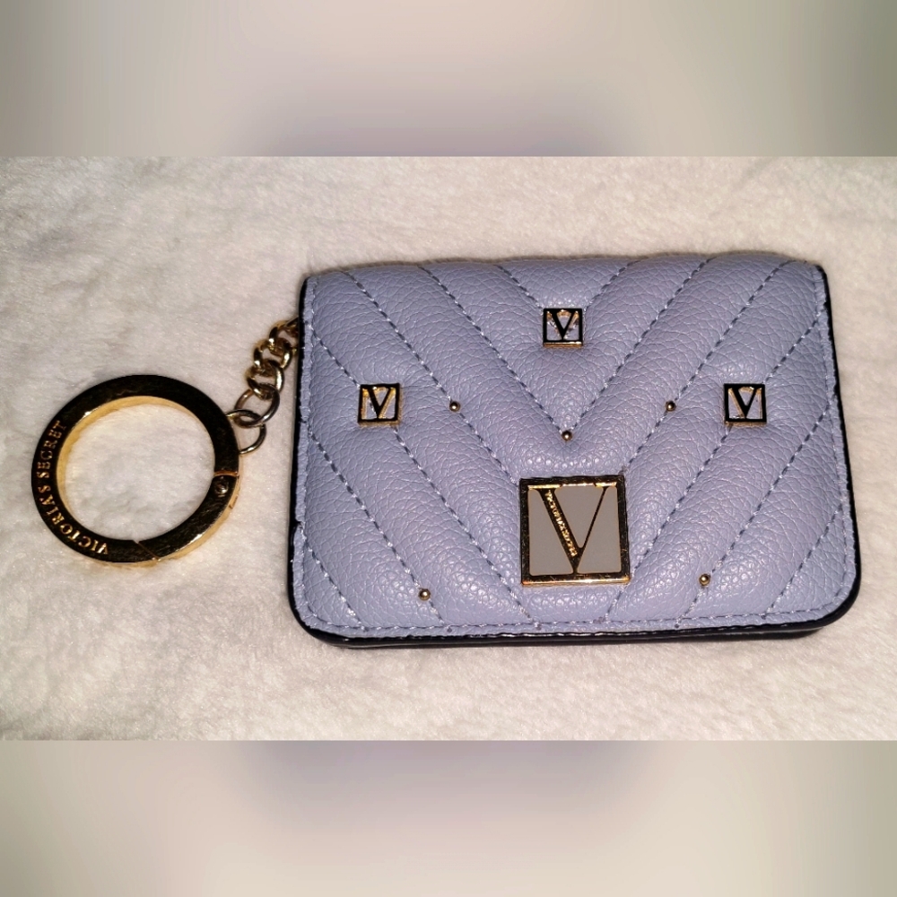 Victoria's Secret Jeans Couture Quilted Card Holder EUC smoke Free Home